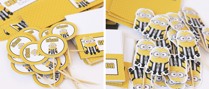 Kraft: Kit de papelería de los Minions