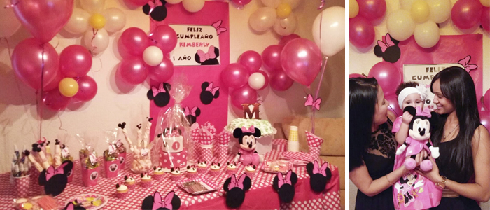 Dulces personalizados de Minnie Mouse