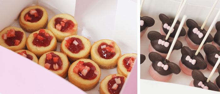Mesa de dulces Minnie Mouse
