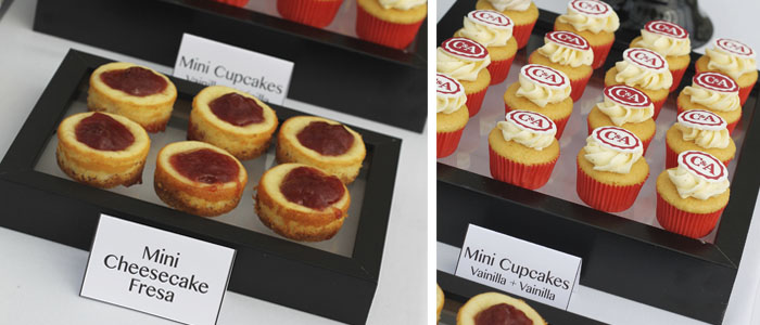 Mesa de dulces para la empresa c&a