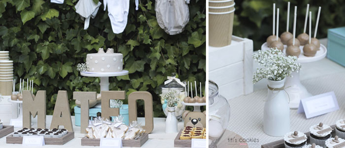 Mesa de dulce Baby Shower